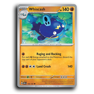 Whiscash 109/197 [SV03: Obsidian Flames]