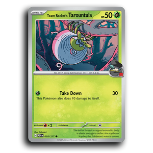 Team Rocket's Tarountula 018/217 [ME: Ascended Heroes]