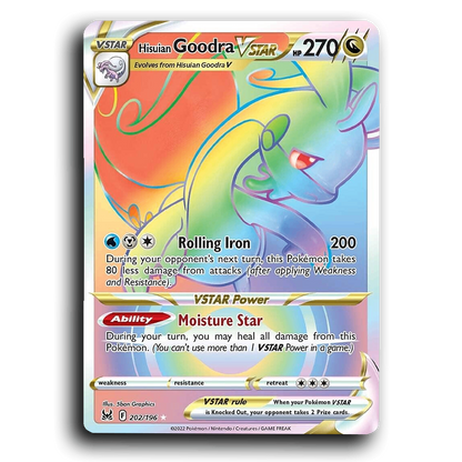 Hisuian Goodra VSTAR (202/196) [Lost Origin]