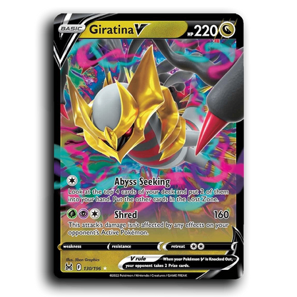 Giratina V (130/196) [Lost Origin]