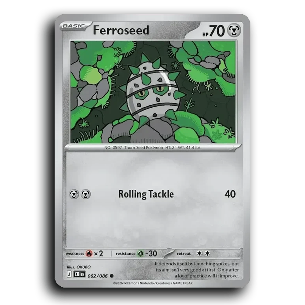 Ferroseed (062/086) [Chaos Rising]