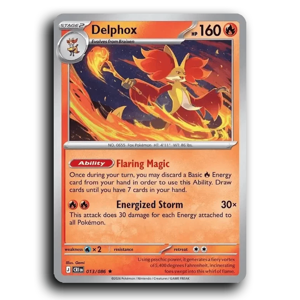 Delphox (013/086) [Chaos Rising]