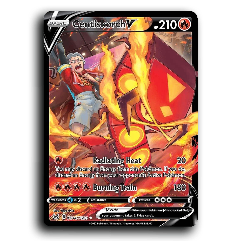Centiskorch V (TG14/TG30) [Lost Origin Trainer Gallery]