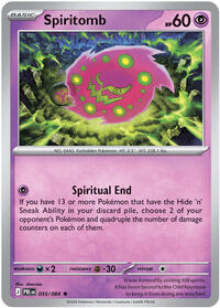 Spiritomb 035/084 [ME05: Pitch Black]