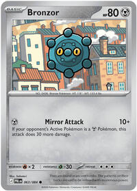 Bronzor 063/084 [ME05: Pitch Black]