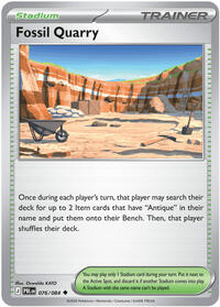 Fossil Quarry 076/084 [ME05: Pitch Black]