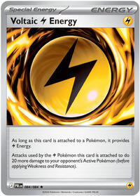 Voltaic Lightning Energy 084/084 [ME05: Pitch Black]