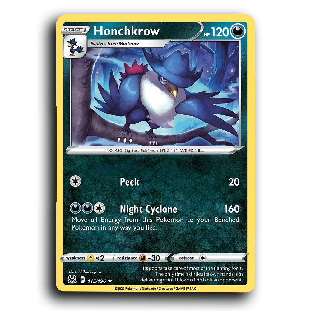 Honchkrow (115/196) [Lost Origin]