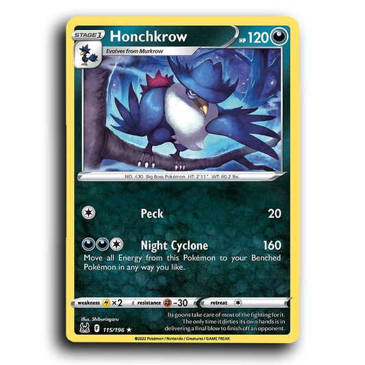 Honchkrow (115/196) [Lost Origin]