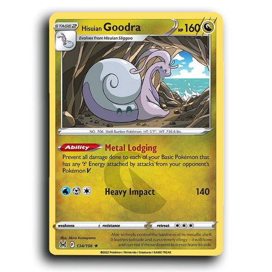 Hisuian Goodra (134/196) [Lost Origin]