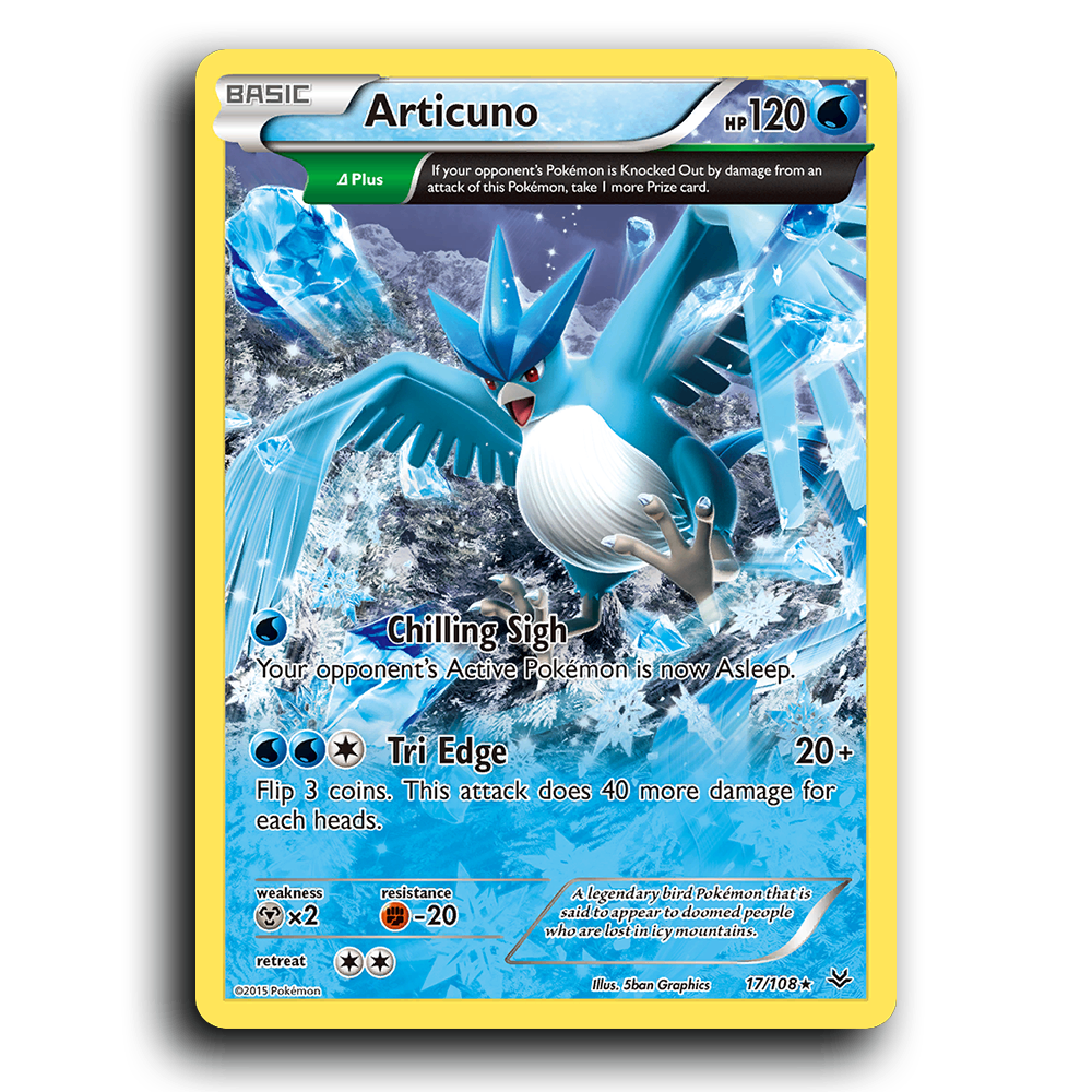 Articuno (17/108) [Roaring Skies]