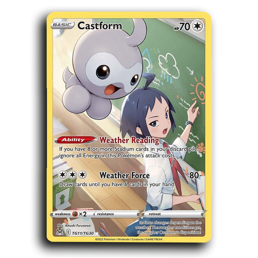 Castform (TG11/TG30) [Lost Origin Trainer Gallery]