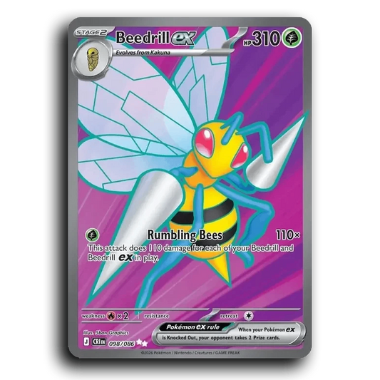 Beedrill ex (098/086) [Chaos Rising]
