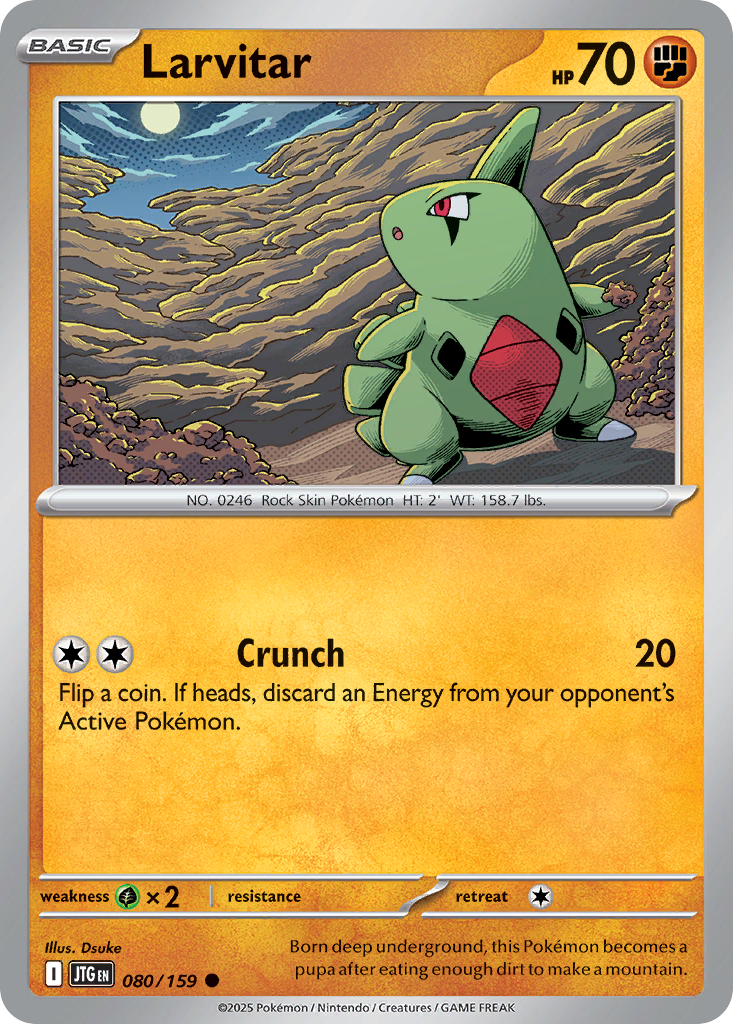 Larvitar - 080/159 [Journey Together]