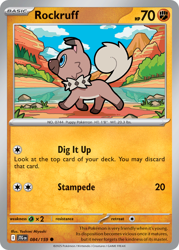 Rockruff - 084/159 [Journey Together]