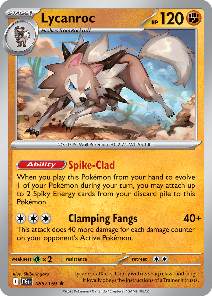 Lycanroc - 085/159 [Journey Together]