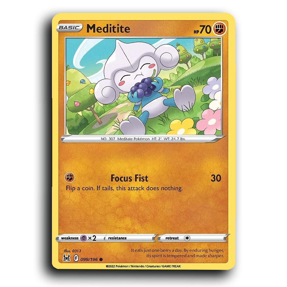 Meditite (099/196) [Lost Origin]