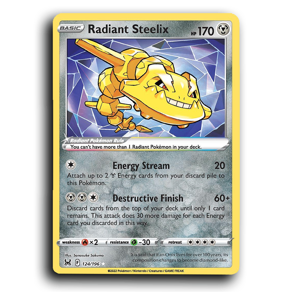 Radiant Steelix (124/196) [Lost Origin]