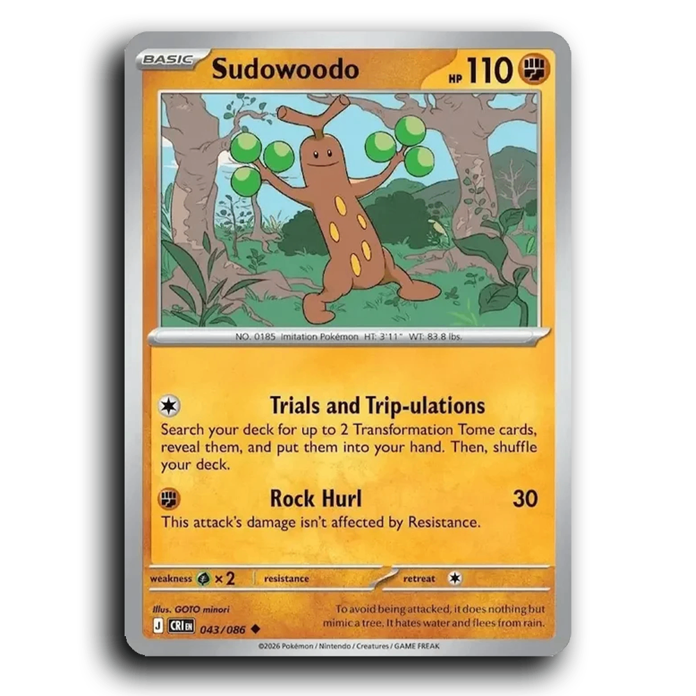 Sudowoodo (043/086) [Chaos Rising]