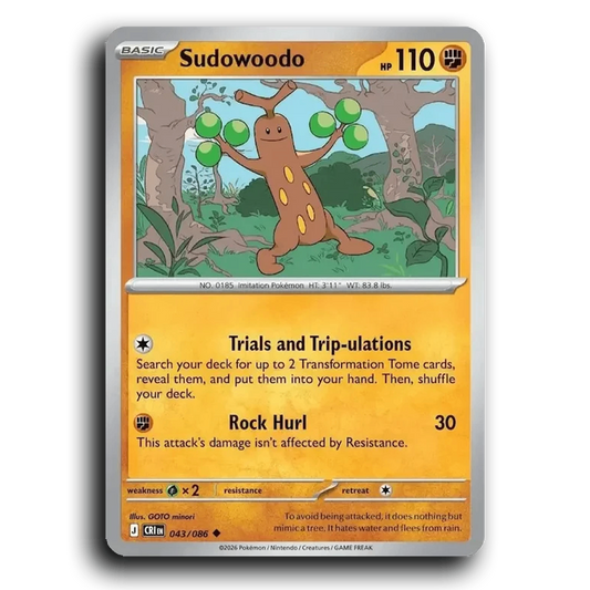 Sudowoodo (043/086) [Chaos Rising]