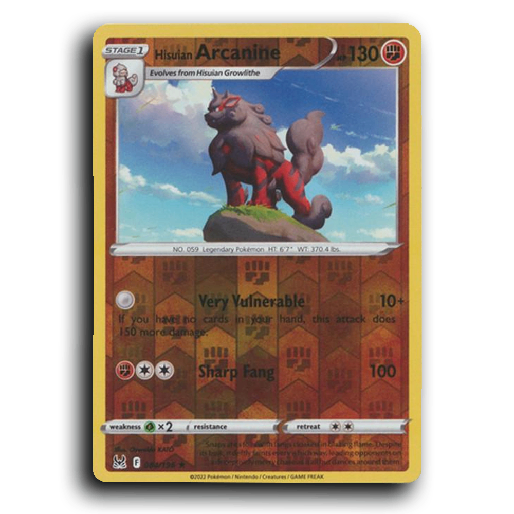 Hisuian Arcanine (084/196) [Lost Origin]