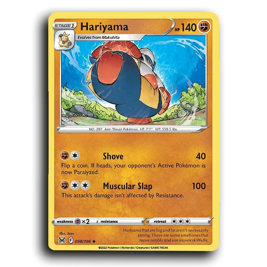Hariyama (098/196) [Lost Origin]