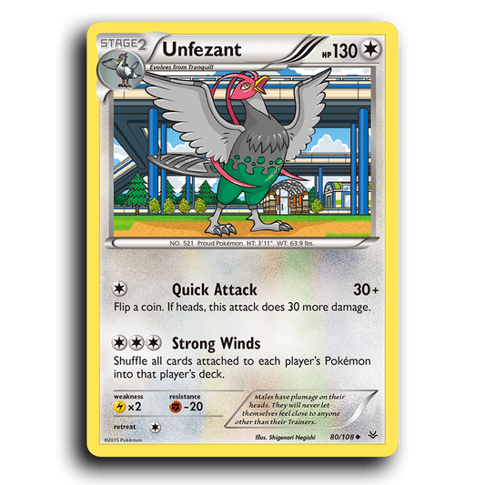 Unfezant (80/108) [Roaring Skies]