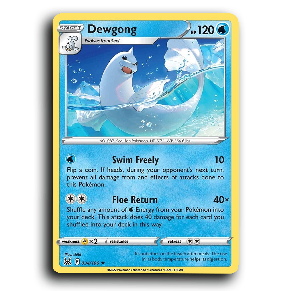 Dewgong (034/196) [Lost Origin]