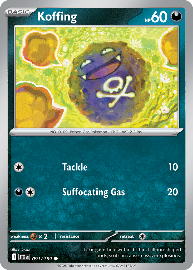 Koffing - 091/159 [Journey Together]