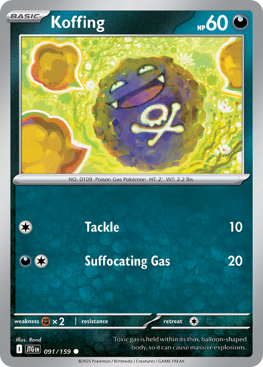 Koffing - 091/159 [Journey Together]