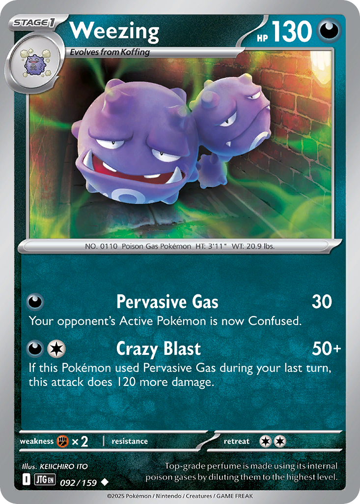 Weezing - 092/159 [Journey Together]