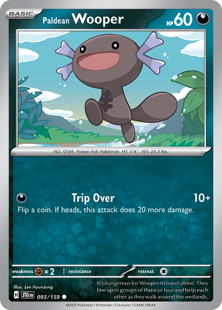Paldean Wooper - 093/159 [Journey Together]