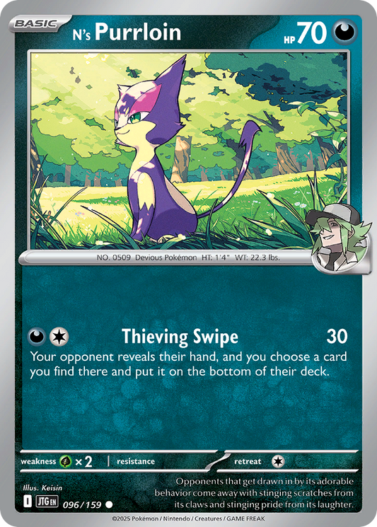 N's Purrloin - 096/159 [Journey Together]