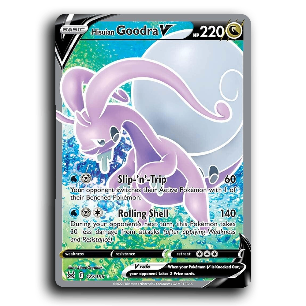 Hisuian Goodra V (187/196) [Lost Origin]