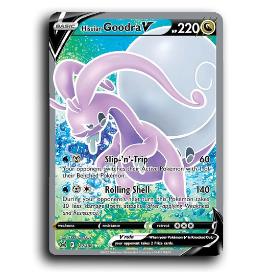Hisuian Goodra V (187/196) [Lost Origin]
