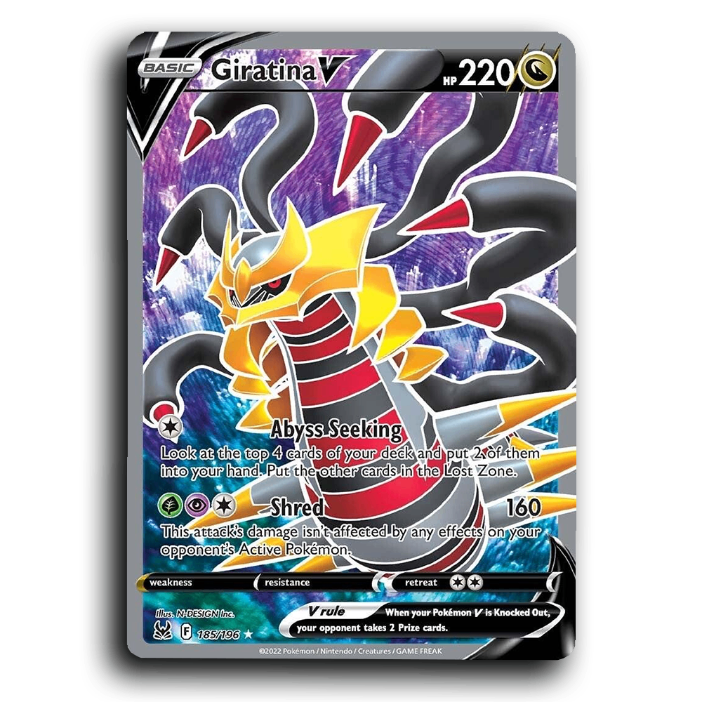 Giratina V (185/196) [Lost Origin]