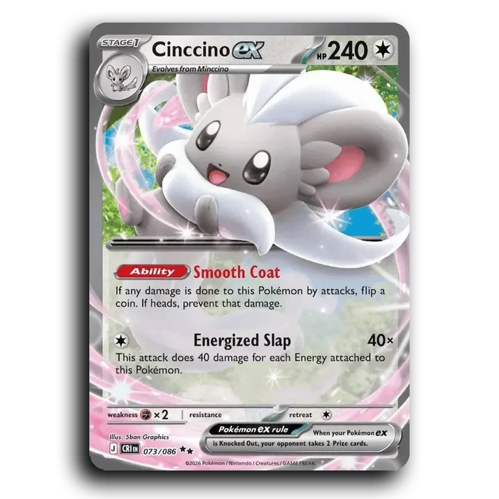 Cinccino ex (073/086) [Chaos Rising]