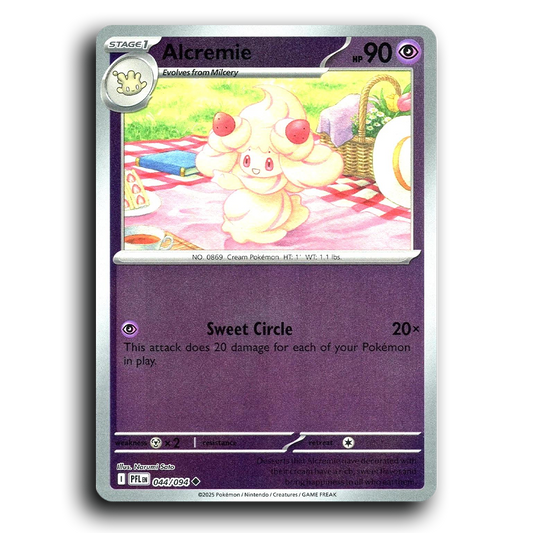 Alcremie (044/094) [Phantasmal Flames] Uncommon Pokemon Card TCG Near Mint NM Reverse Holo