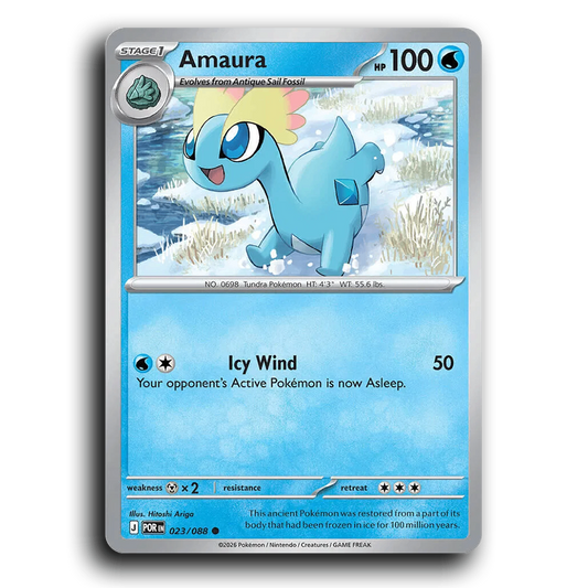 Amaura (023/088) [Perfect Order] Common Pokemon Card TCG Near Mint NM