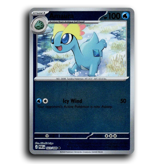 Amaura (023/088) [Perfect Order] Common Pokemon Card TCG Near Mint NM Reverse Holo