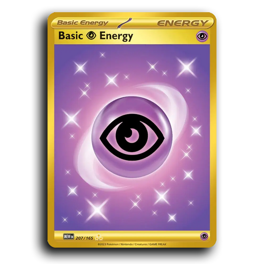 Basic Psychic Energy 207/165 151 Special Illustration Rare Pokemon Card TCG Near Mint NM Holofoil