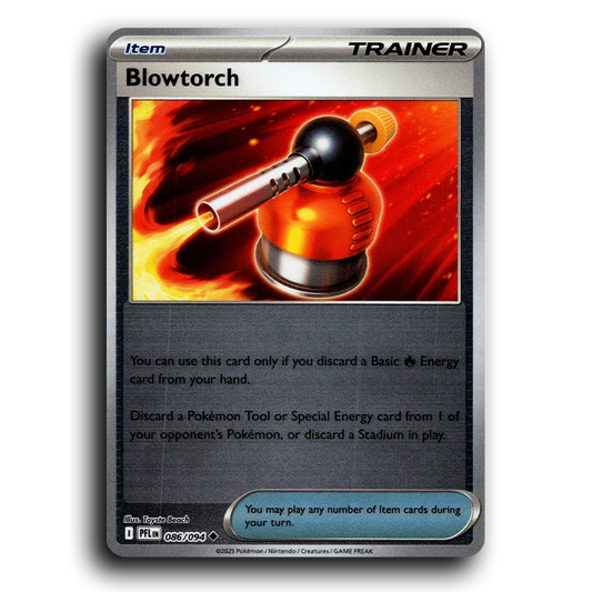 Blowtorch (086/094) [Phantasmal Flames] Uncommon Pokemon Card TCG Near Mint NM Reverse Holo