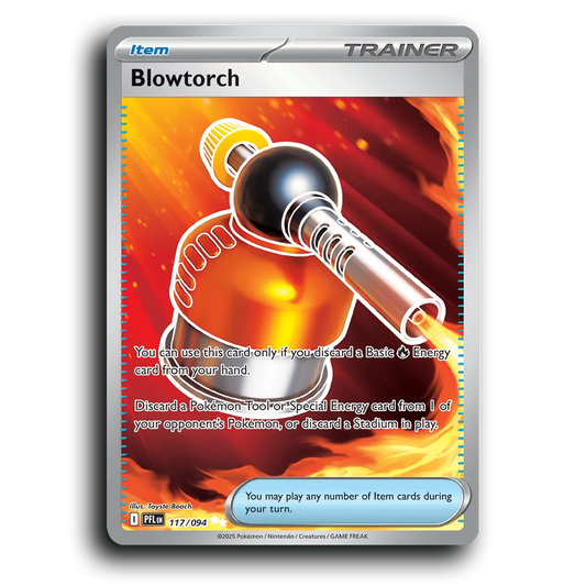 Blowtorch (117/094) [Phantasmal Flames] Ultra Rare Pokemon Card TCG Near Mint NM Holofoil