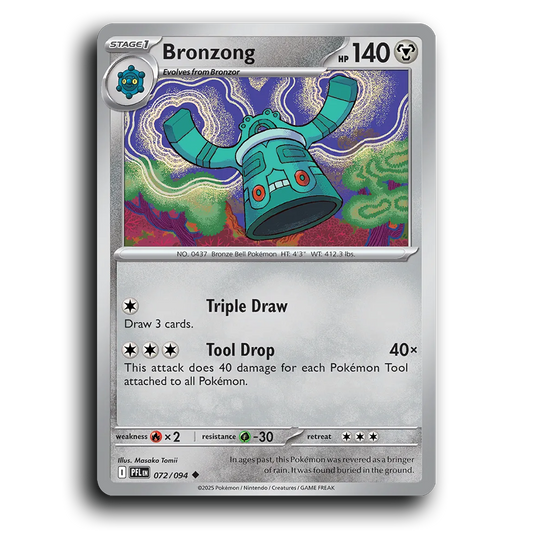 Bronzong (072/094) [Phantasmal Flames] Uncommon Pokemon Card TCG Near Mint NM