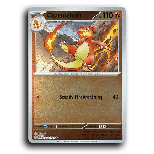 Charmeleon (012/094) [Phantasmal Flames] Pokemon Card TCG Near Mint NM Reverse Holo
