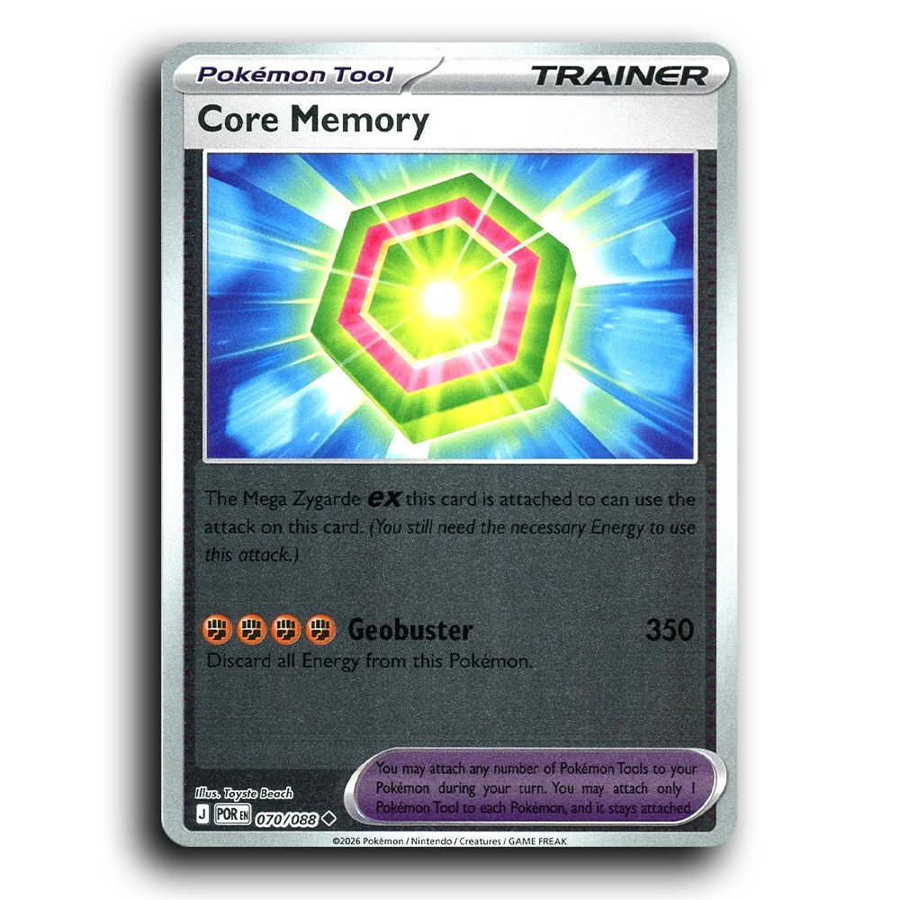 Core Memory (070/088) [Perfect Order] Uncommon Pokemon Card TCG Near Mint NM Reverse Holo