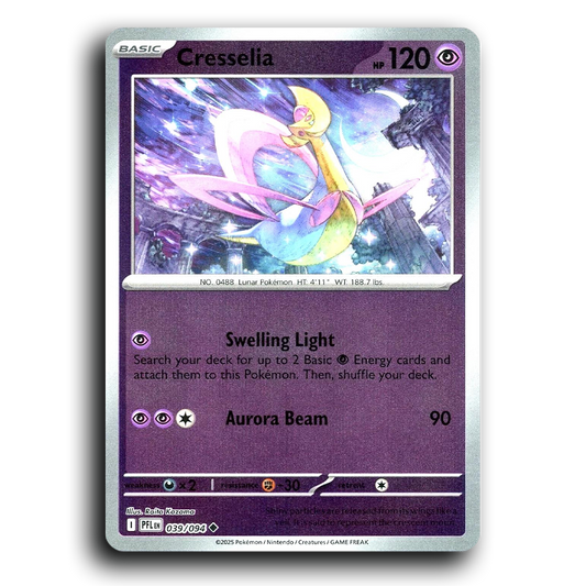 Cresselia (039/094) [Phantasmal Flames] Uncommon Pokemon Card TCG Near Mint NM Reverse Holo