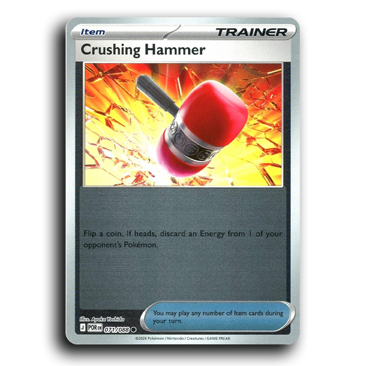 Crushing Hammer (071/088) [Perfect Order] Common Pokemon Card TCG Near Mint NM Reverse Holo