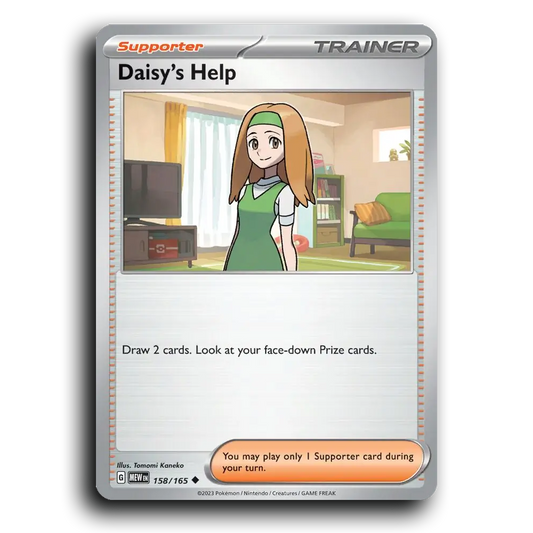 Daisy's Help 158/165 151 Uncommon Pokemon Card TCG Near Mint NM