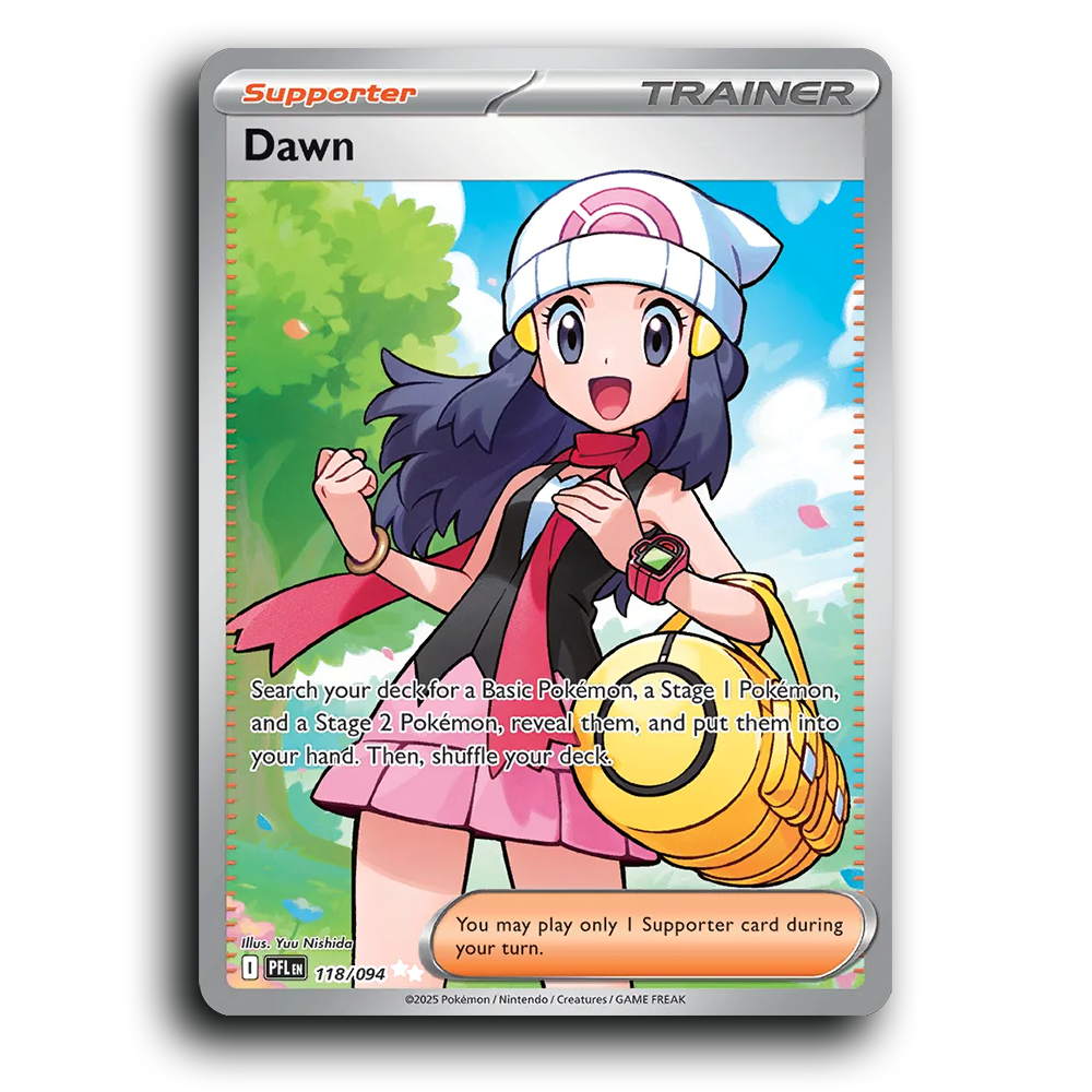 Dawn (118/094) [Phantasmal Flames] Ultra Rare Pokemon Card TCG Near Mint NM Holofoil